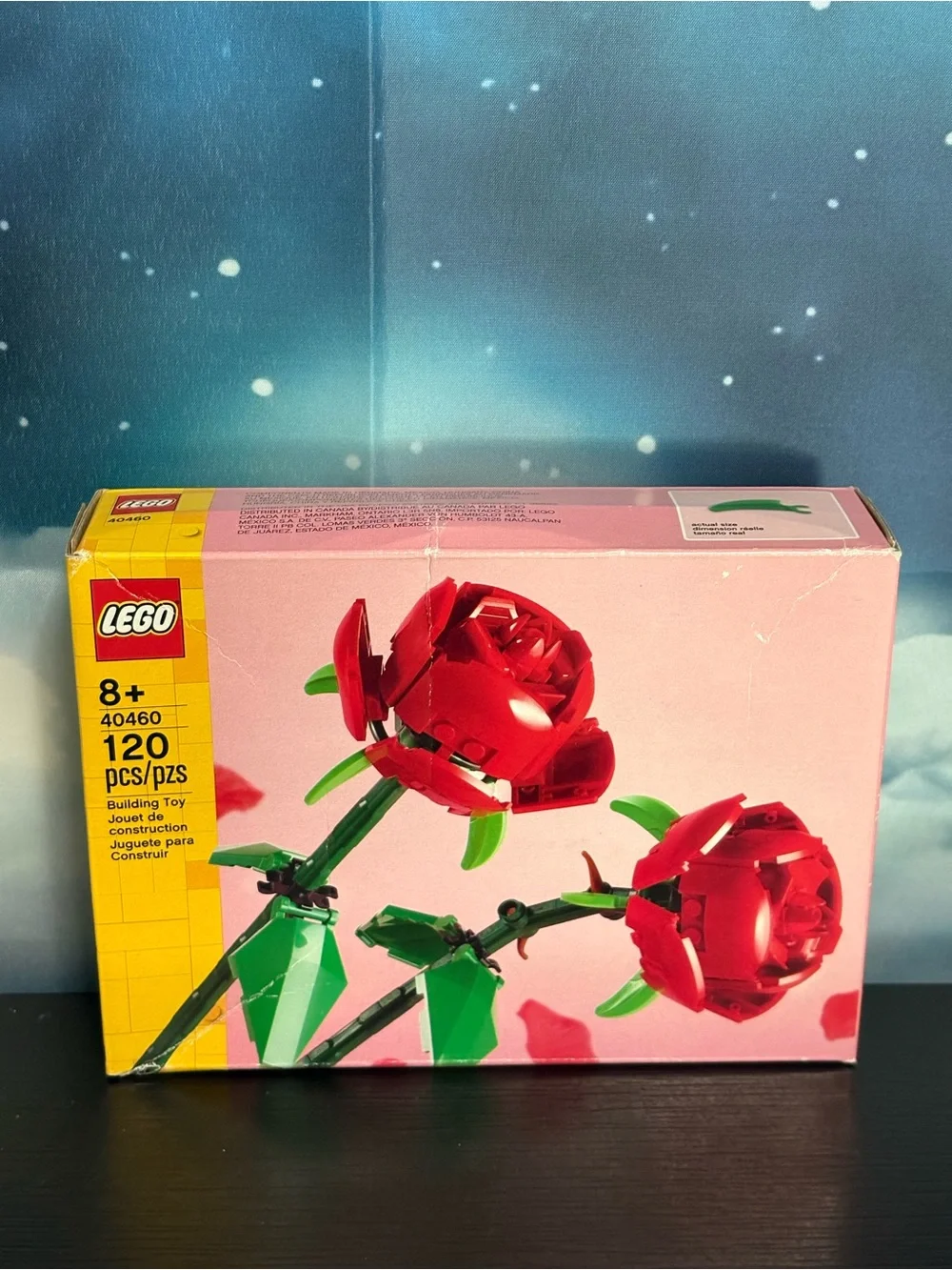 Lego 40460 Roses Botanical Collection 120 piece. New.